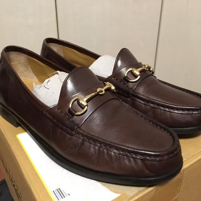 メンズ（値下げ）COLE HAAN モカシン　ブラウン　25.5cm