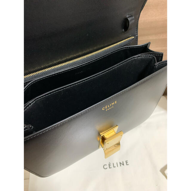 celine(セリーヌ)の【希少・旧ロゴ・新品】セリーヌ クラシックボックス　ミディアム　ショルダー レディースのバッグ(ショルダーバッグ)の商品写真