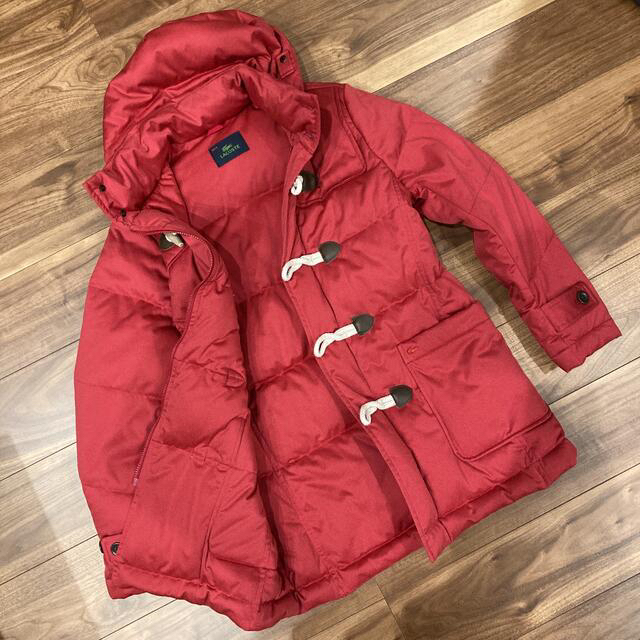 LACOSTE - 【美品】LACOSTE ラコステ ダッフル ダウンコート 50 REDの