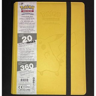 ポケモン(ポケモン)の【海外限定】Ultra Pro ピカチュウ カードバインダー(カードサプライ/アクセサリ)