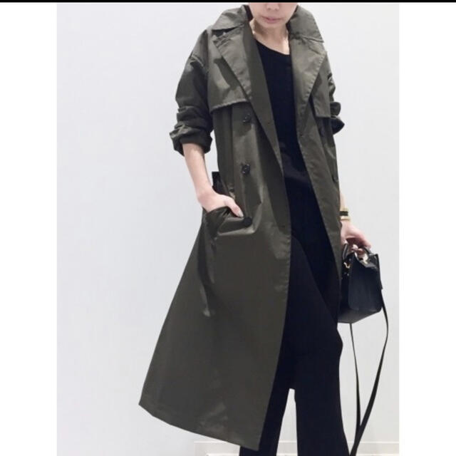 レディース美品????MACKINTOSH Nylon Trench Coat カーキ