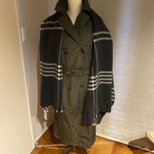 L'Appartement DEUXIEME CLASSE(アパルトモンドゥーズィエムクラス)の美品💚MACKINTOSH Nylon Trench Coat カーキ レディースのジャケット/アウター(トレンチコート)の商品写真