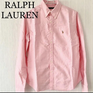 ラルフローレン(Ralph Lauren)のRalph Lauren ラルフローレン ボタンダウンシャツ 長袖 ピンク(シャツ/ブラウス(長袖/七分))