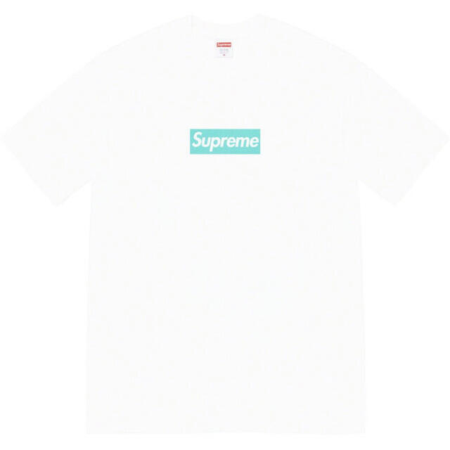 メンズ店舗購入 Supreme Tiffany Box Logo Tee Tシャツ S