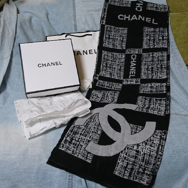 週末限定値下中【新品未使用】CHANEL 大判ストール ノベルティ セット