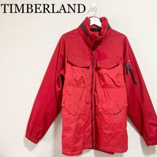 ティンバーランド(Timberland)の★美品★ティンバーランド スノーボードウェア メンズL 赤 ナイロンジャケット(ウエア/装備)