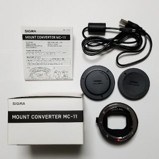 シグマ(SIGMA)のMOUNT CONVERTER MC-11 CANON EF-E ソニー用(その他)