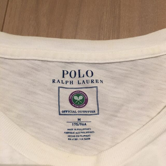 POLO RALPH LAUREN(ポロラルフローレン)のポロ　ラルフローレン　ウィンブルドン　メンズ　ティシャツ　T メンズのトップス(Tシャツ/カットソー(半袖/袖なし))の商品写真