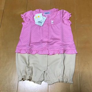 ミキハウス(mikihouse)の新品　ミキハウス　女の子　70(ロンパース)