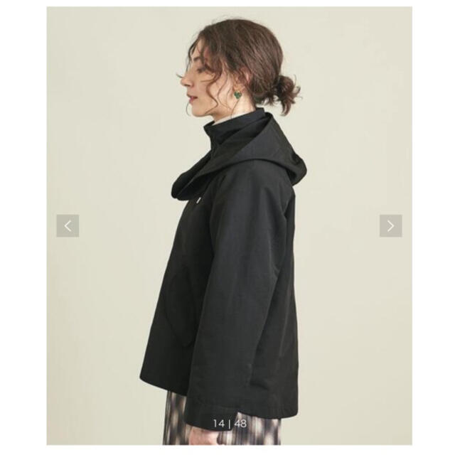 BEAUTY&YOUTH UNITED ARROWS(ビューティアンドユースユナイテッドアローズ)のBY グログランフードライナーマウンテンパーカー 21FW -2WAY撥水加工 レディースのジャケット/アウター(ブルゾン)の商品写真