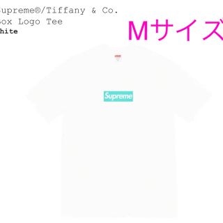 シュプリーム(Supreme)のSupreme Tiffany & Co Box Logo Tee ティファニー(Tシャツ/カットソー(半袖/袖なし))