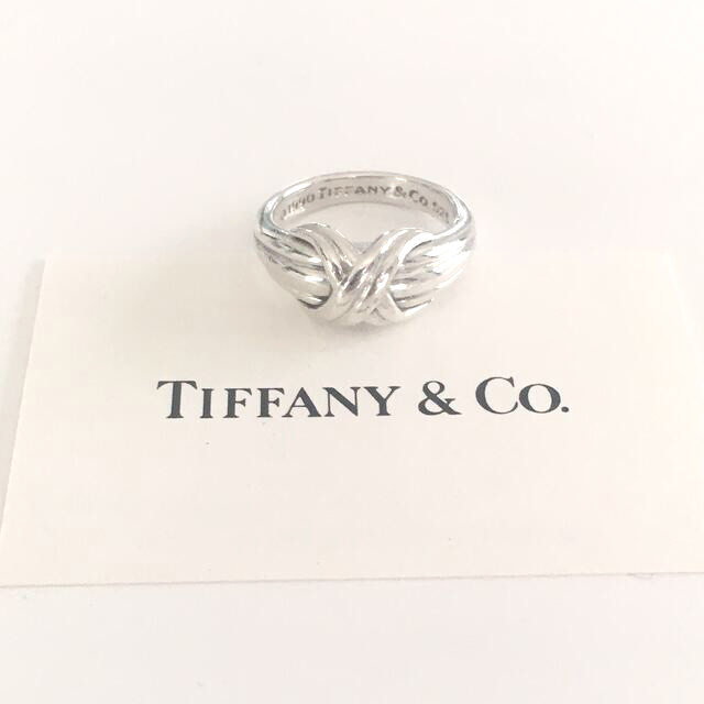 購入先郡山うすい百貨店Tiffanyリング/シグネチャーリング【美品】【仕上げ済み】