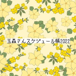 キスマイフットツー(Kis-My-Ft2)のスケジュール帳2022(カレンダー/スケジュール)