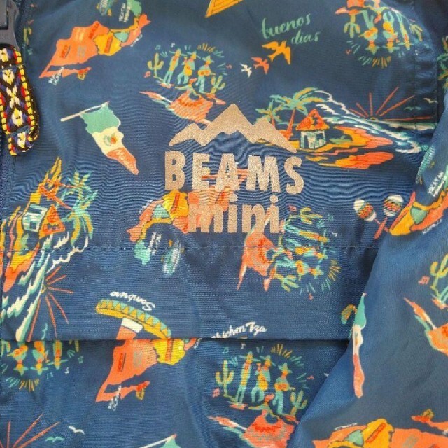 BEAMS(ビームス)の【BEAMS】　ウィンドブレーカー　ナイロンブルゾン キッズ/ベビー/マタニティのキッズ服男の子用(90cm~)(ジャケット/上着)の商品写真