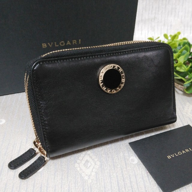 BVLGARI - 極美品 BVLGARI ブルガリ コローレ ダブルファスナー 財布