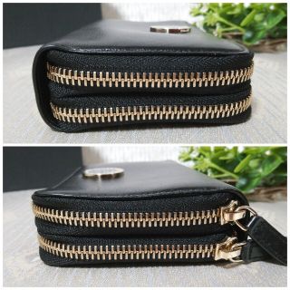 極美品 BVLGARI ブルガリ コローレ ダブルファスナー 財布 ウォレット