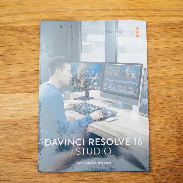 送料無料】DaVinci Resolve STUDIO 16 ライセンス-