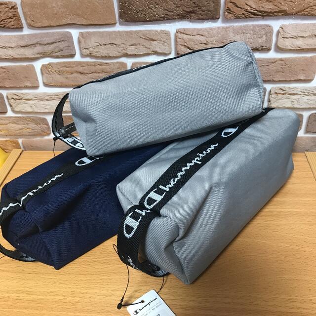 Champion(チャンピオン) ポーチ 3点セット ポーチ+チャンピオン&ブコキャップ 計3