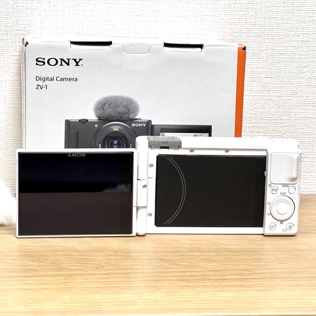 SONY(ソニー)のMai様専用【美品】ZV-1 ホワイト 予備バッテリー付き スマホ/家電/カメラのカメラ(コンパクトデジタルカメラ)の商品写真