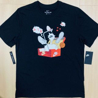 ナイキ(NIKE)の【新品未使用】NIKE 半袖Tシャツ 黒 Mサイズ(Tシャツ/カットソー(半袖/袖なし))