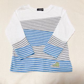 クレードスコープ(kladskap)の春🌸【kladskap】シンプル　切り替え　デザインTシャツ(Tシャツ/カットソー)