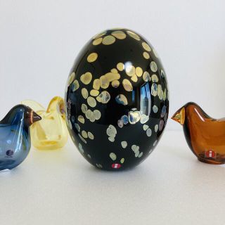 イッタラ(iittala)のオイバトイッカ　エッグ　2003 アニュアルバード(置物)