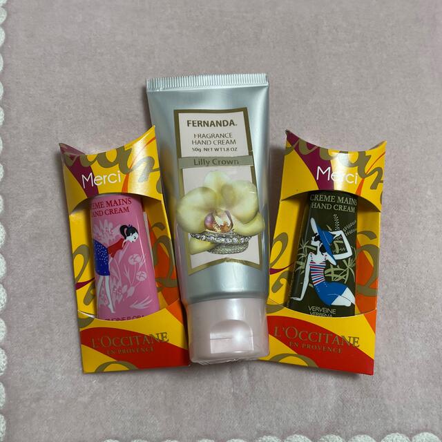 L'OCCITANE(ロクシタン)の【ニコニコ様専用】⭐︎新品未使用⭐︎ハンドクリーム3点セット コスメ/美容のボディケア(ハンドクリーム)の商品写真