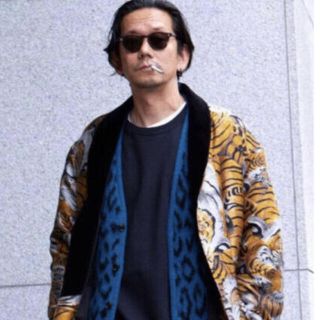 ワコマリア(WACKO MARIA)のwacko maria LEOPARD MOHAIR CARDIGAN(カーディガン)