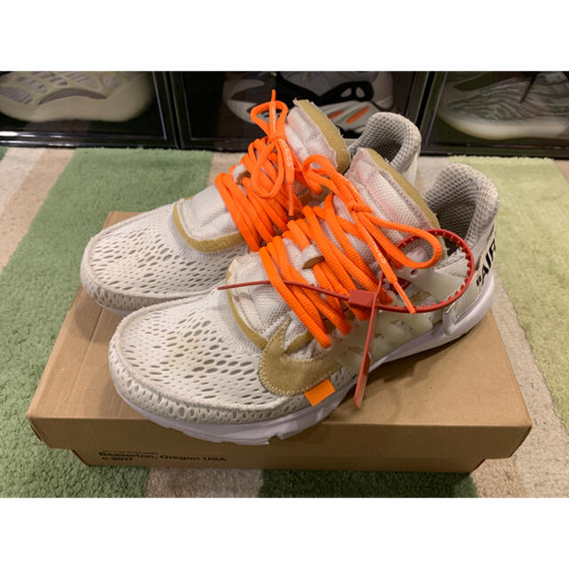 新品 未使用 ナイキ エアプレスト オフホワイト air presto 26cm fkip
