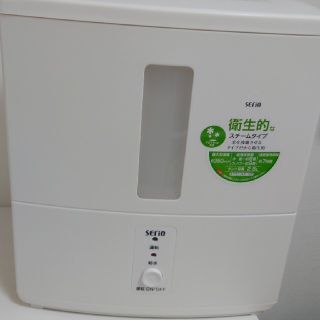 ヤマゼン(山善)のYAMAZEN　スチーム加湿器VT-256 ホワイト(加湿器/除湿機)