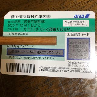 エーエヌエー(ゼンニッポンクウユ)(ANA(全日本空輸))の株主優待券(レストラン/食事券)