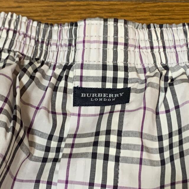 BURBERRY(バーバリー)のBurberryのトランクス　グレー　☆サイズL メンズのアンダーウェア(トランクス)の商品写真