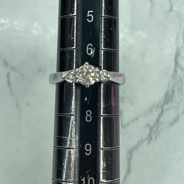 【新品】Pt900 ダイヤモンドリング 7号 0.325ct【40】 レディースのアクセサリー(リング(指輪))の商品写真