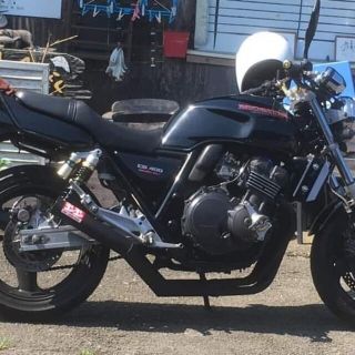 CB400SF バージョンS, R フェニックス ショート管 無地 新品NC31