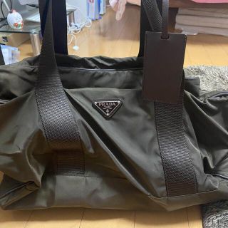 プラダ(PRADA)のPRADA ボストンバッグ　カーキ色(ボストンバッグ)