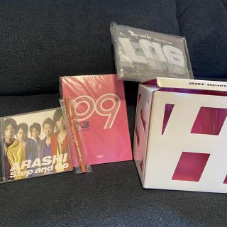 アラシ(嵐)の嵐　Step and Go スペシャルキュービックBOX(アイドルグッズ)