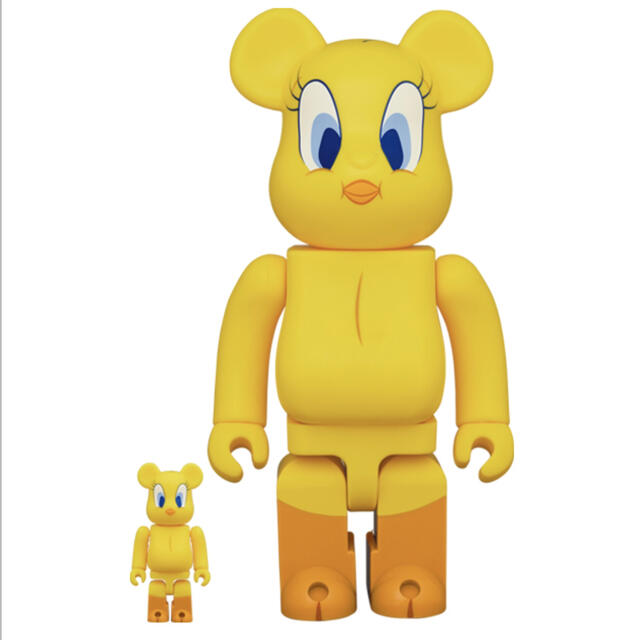 BE@RBRICK TWEETY 100％ & 400％  トゥイーティー