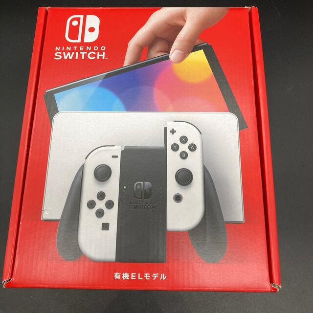 ゲームソフト/ゲーム機本体Nintendo Switch 有機ELモデル［品］ ホワイト