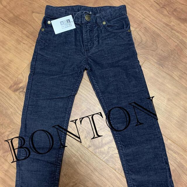 PETIT BATEAU(プチバトー)のBONTON 5ポケット コーデュロイパンツ キッズ/ベビー/マタニティのキッズ服男の子用(90cm~)(パンツ/スパッツ)の商品写真