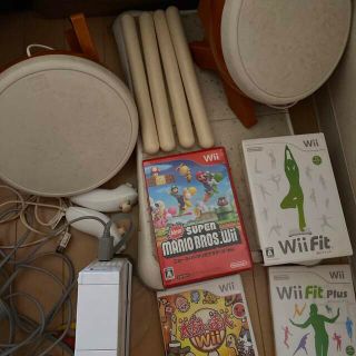 ニンテンドウ(任天堂)のちーパパ様専用   Wii太鼓の達人セット(家庭用ゲーム機本体)