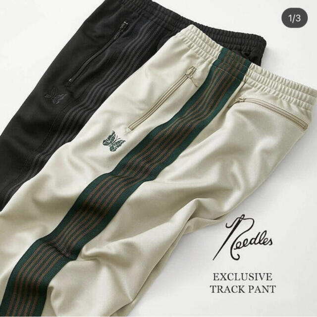 オシャレ NEEDLES TRACKPANTS 別注STUDIOUS 23ss ネイビー | www