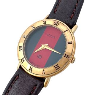 Gucci - グッチ ウォッチ ヴィンテージ 3000L シェリー 文字盤 GP