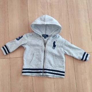 ポロラルフローレン(POLO RALPH LAUREN)のポロ　ラルフローレン　フードパーカー　80cm(トレーナー)