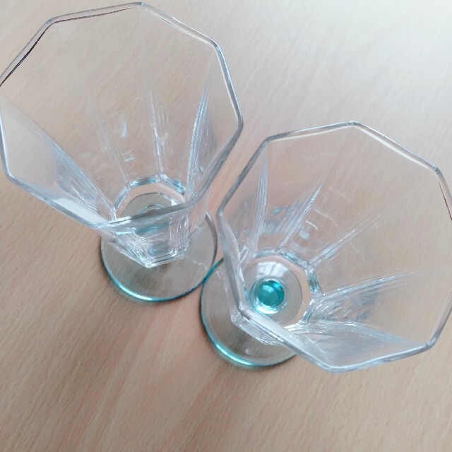 東洋佐々木ガラス(トウヨウササキガラス)のアデリアグラス　水色グラス インテリア/住まい/日用品のキッチン/食器(グラス/カップ)の商品写真