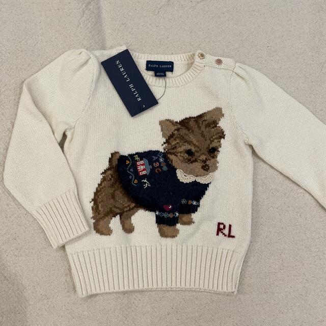 Ralph Lauren(ラルフローレン)の専用です　ラルフローレン　セーター キッズ/ベビー/マタニティのキッズ服女の子用(90cm~)(ニット)の商品写真