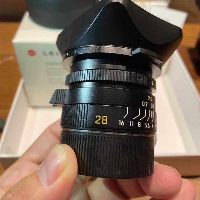 LEICA(ライカ)のLeica Summicron 28mm f2.0 asph 1st スマホ/家電/カメラのカメラ(レンズ(単焦点))の商品写真