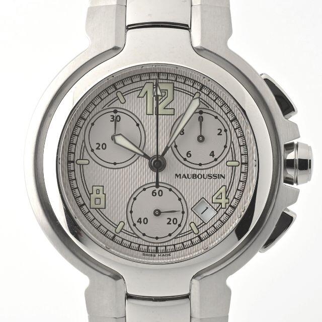MAUBOUSSIN クロノグラフ 【未使用】 商品番号 E-149143 腕時計(アナログ)