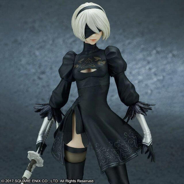 NieR：Automata 2B (ヨルハ 二号 B型)DX版 完成品フィギュア-