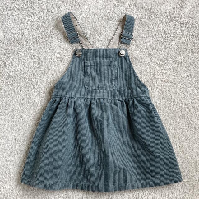 ZARA KIDS(ザラキッズ)のザラキッズ  ジャンパースカート　ボンポワン　ボントン　ファミリア　プチバトー キッズ/ベビー/マタニティのベビー服(~85cm)(ワンピース)の商品写真