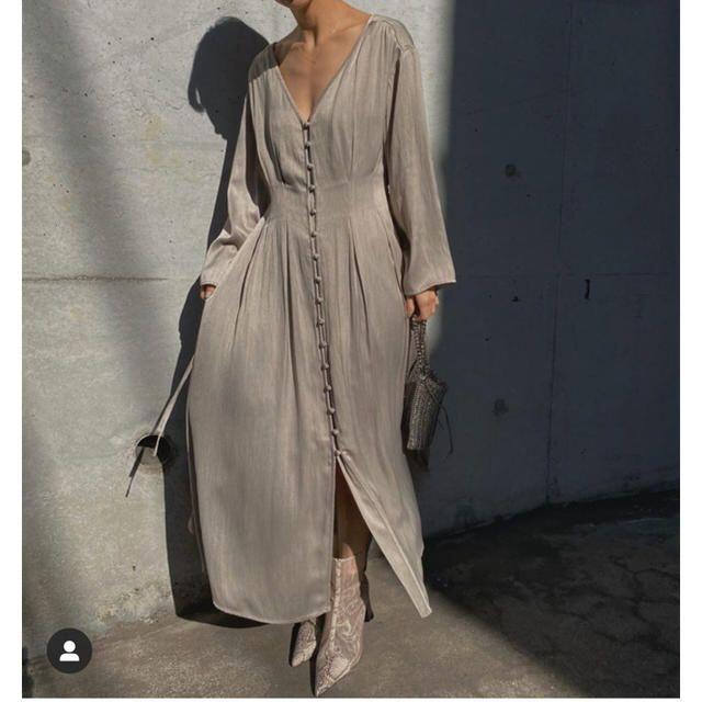Ameri VINTAGE - 新品 AMERI TUCK SHAPE DRESS ワンピースの通販